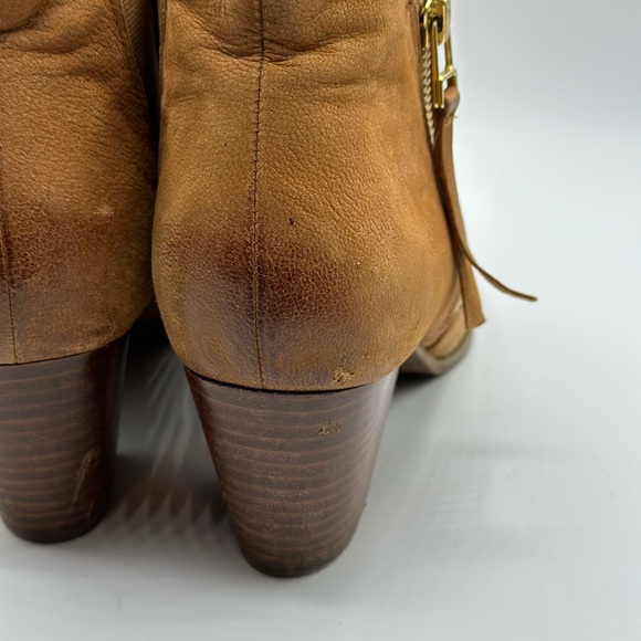 Vionic Women's Sterling Casual Booties in Saddle Leather Size 9 - Picture 8 of 9